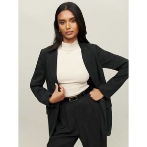 NWT Reformation Major Blazer Black XS